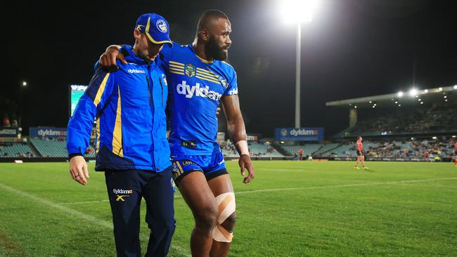 Semi Radradra will miss six weeks with a knee injury. Picture: Mark Evans