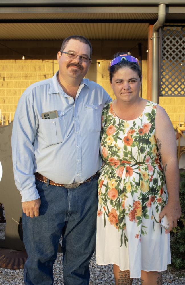 Morgan and Catherine Morice at the Dusk Til Dust long table dinner.