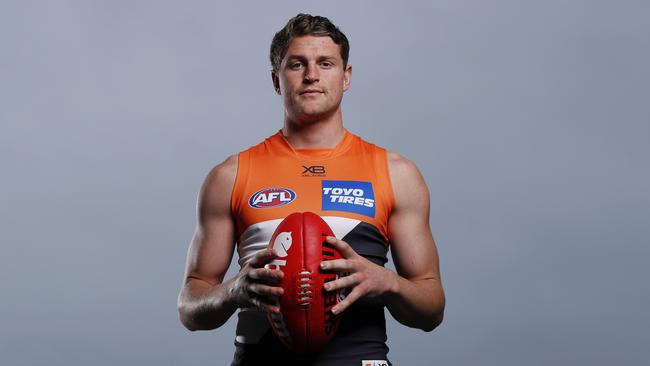 GWS star Jacob Hopper. Picture: John Feder/The Australian.