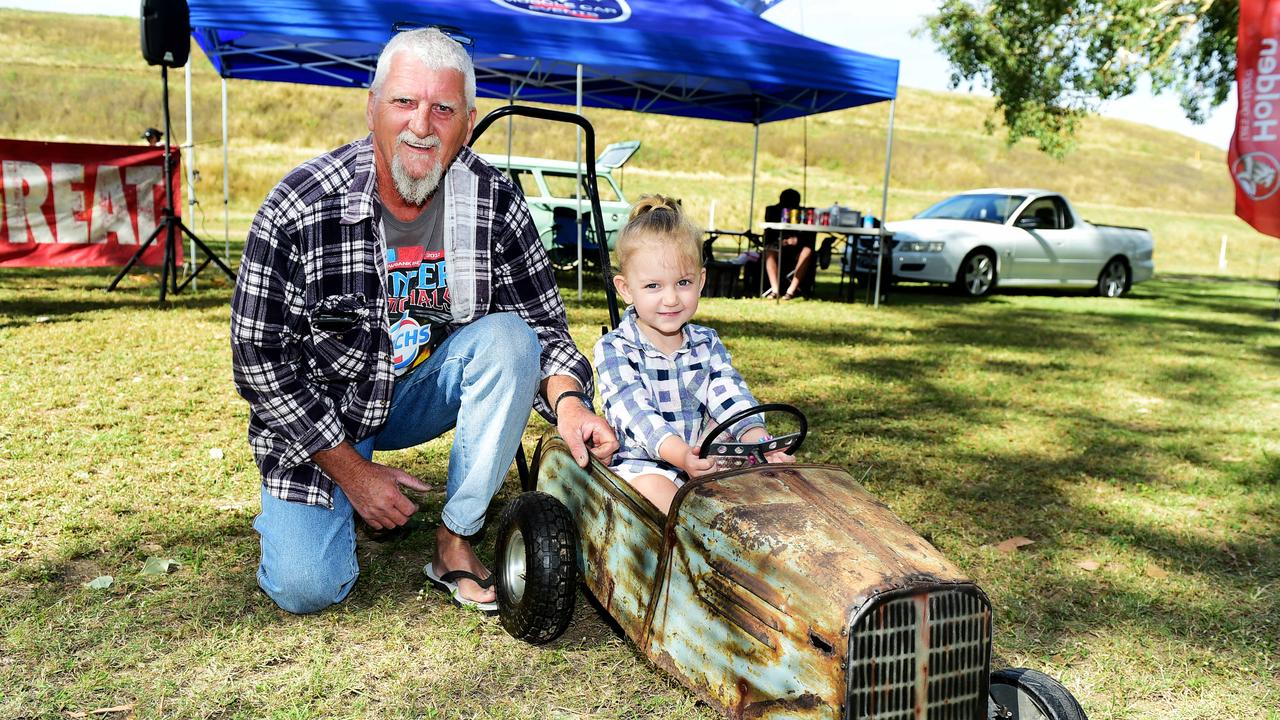 All Holden Day at Ross River Dam, Townsville. Daryl Hicks with Grace Trezona 3