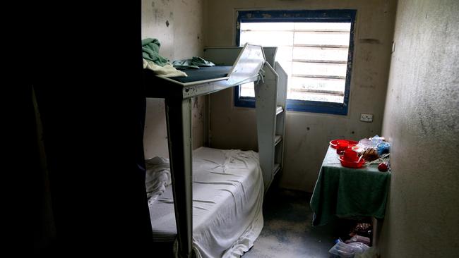 Silverwater’s cell in Darcy 2 compound in D Block. Picture: Adam Taylor