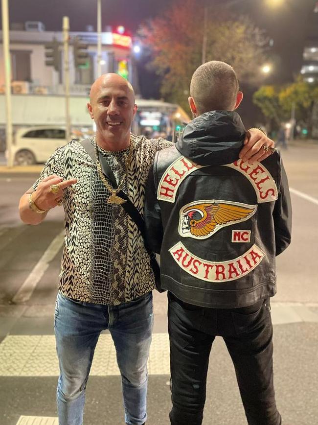 Hells Angels Luke Moloney is considered to be the most senior Hells Angels bikie in Australia.