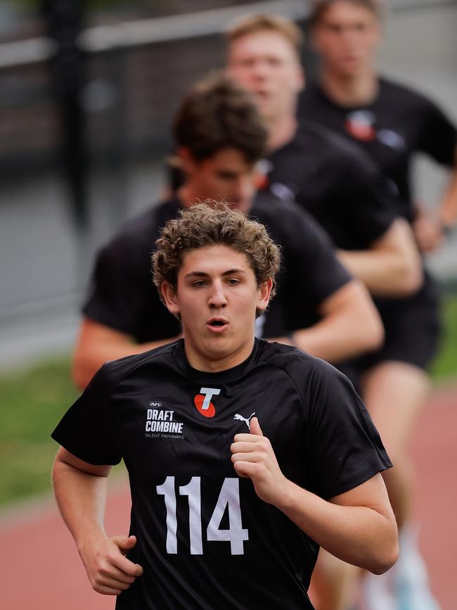 Clubs eyeing a ruckman will be looking closely at Alex Dodson. Picture: Getty Images