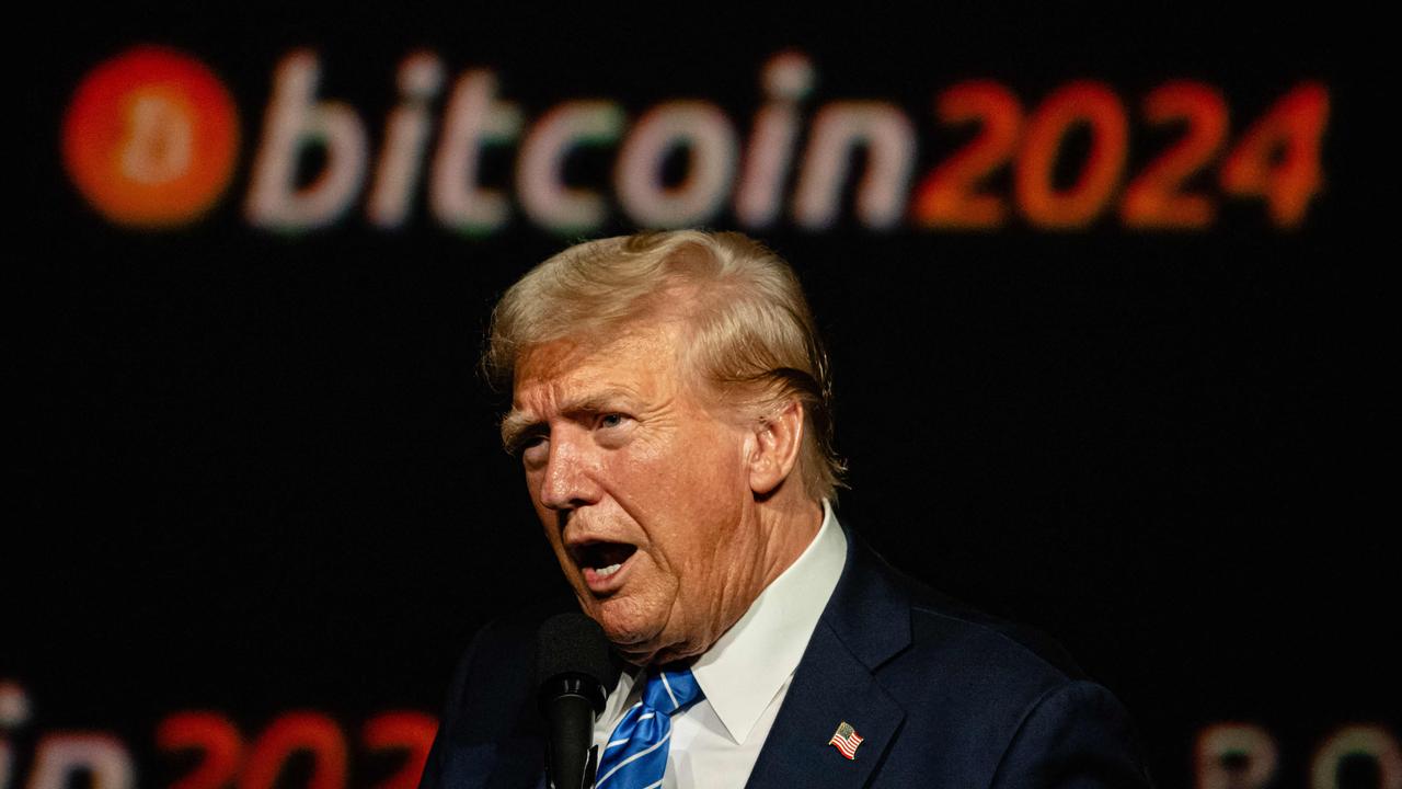 Donald Trump ran a pro-crypto election campaign. Picture: Jon Cherry/Getty Images