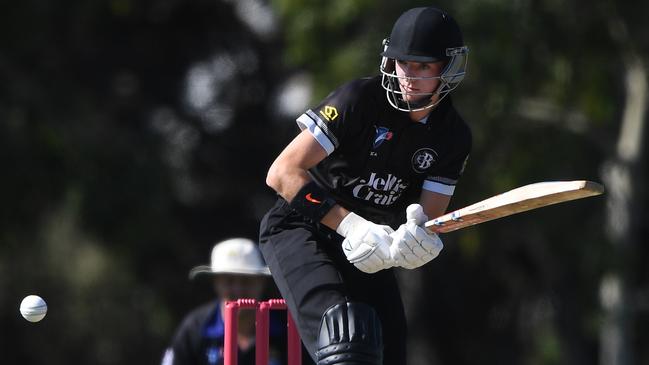 Charles Aitken in action for Brunswick. (Photo/Julian Smith)