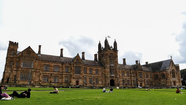 The University of Sydney confirmed it had submitted foreign deals. Picture: Bianca De Marchi