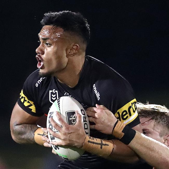 Penrith's Spencer Leniu can expect more minutes in 2021. Picture. Phil Hillyard