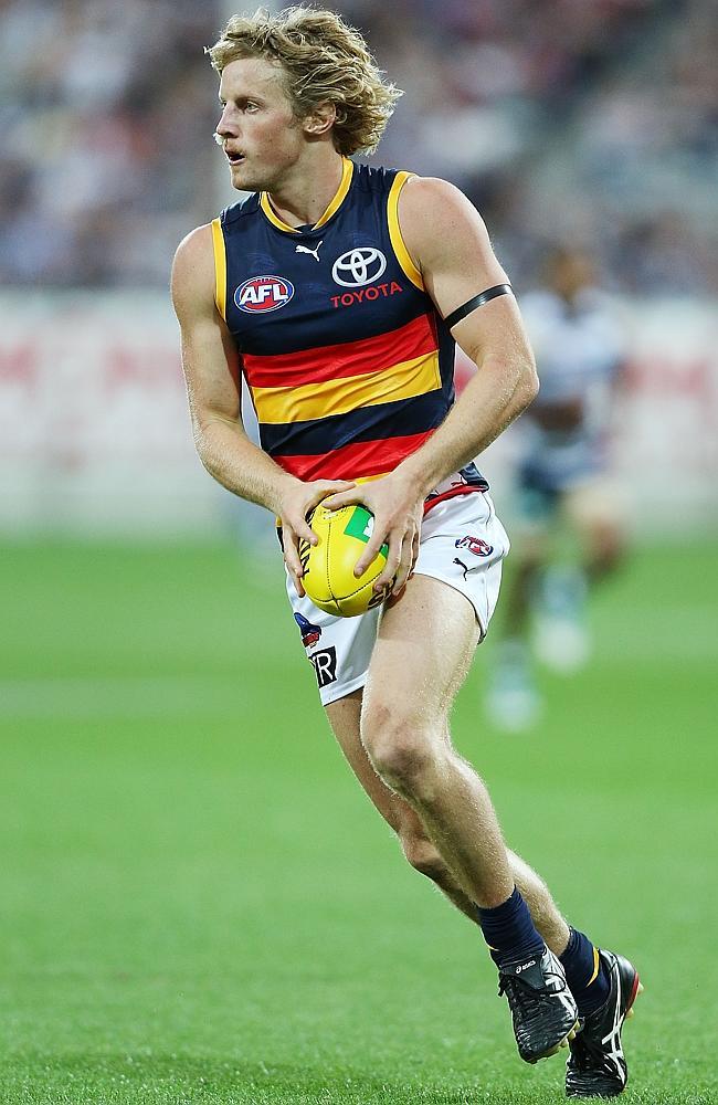 Rory Sloane is a junkyard dog around the packs. Perhaps he’s too exhausted to finish when he gets the ball in his hands?