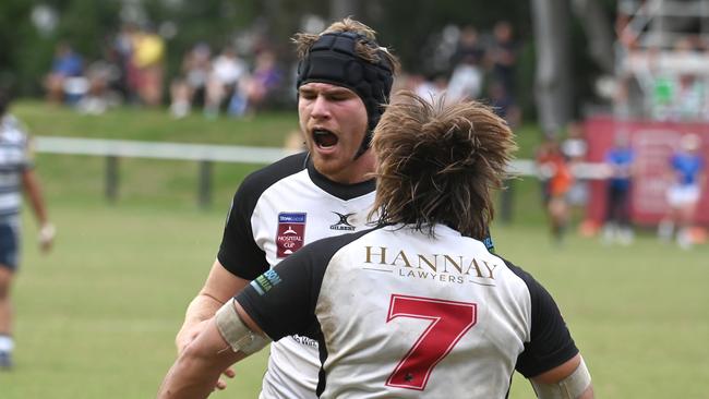 Club rugby colts 1 between Brothers and Souths. Saturday April 20, 2024. Picture, John Gass