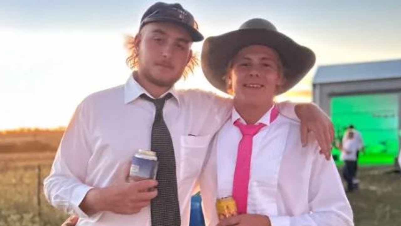 Friends Joey Urban and Lochie Jacobs also lost their lives in the collision. Picture: GoFundMe