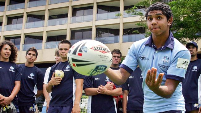 Albert Kelly was the NSW Koori under-16 captain.