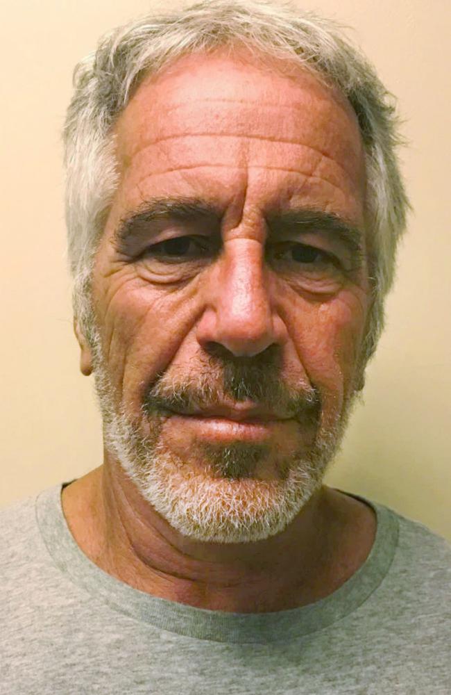 Jeffrey Epstein pleaded not guilty in federal court in New York on Monday, July 8, 2019, to sex trafficking charges following his arrest. Picture: New York State Sex Offender Registry via AP.