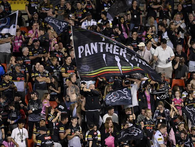 BlueBet Stadium crowd pics. Picture: NRL Imagery