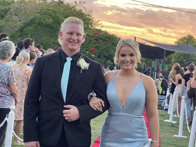 Aldridge State High School students celebrate their formal.