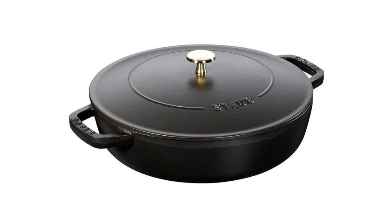 Staub Saute Pan Chistera Round 26cm. Picture: Myer.