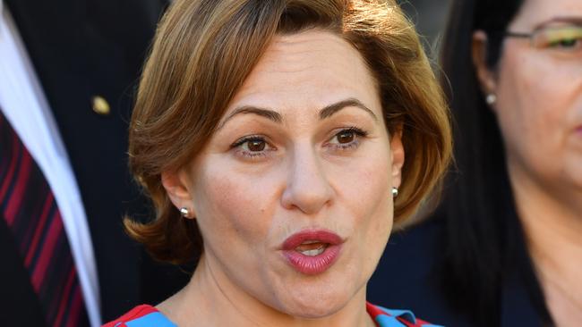 Queensland Treasurer Jackie Trad will unveil her first budget today. Picture: AAP