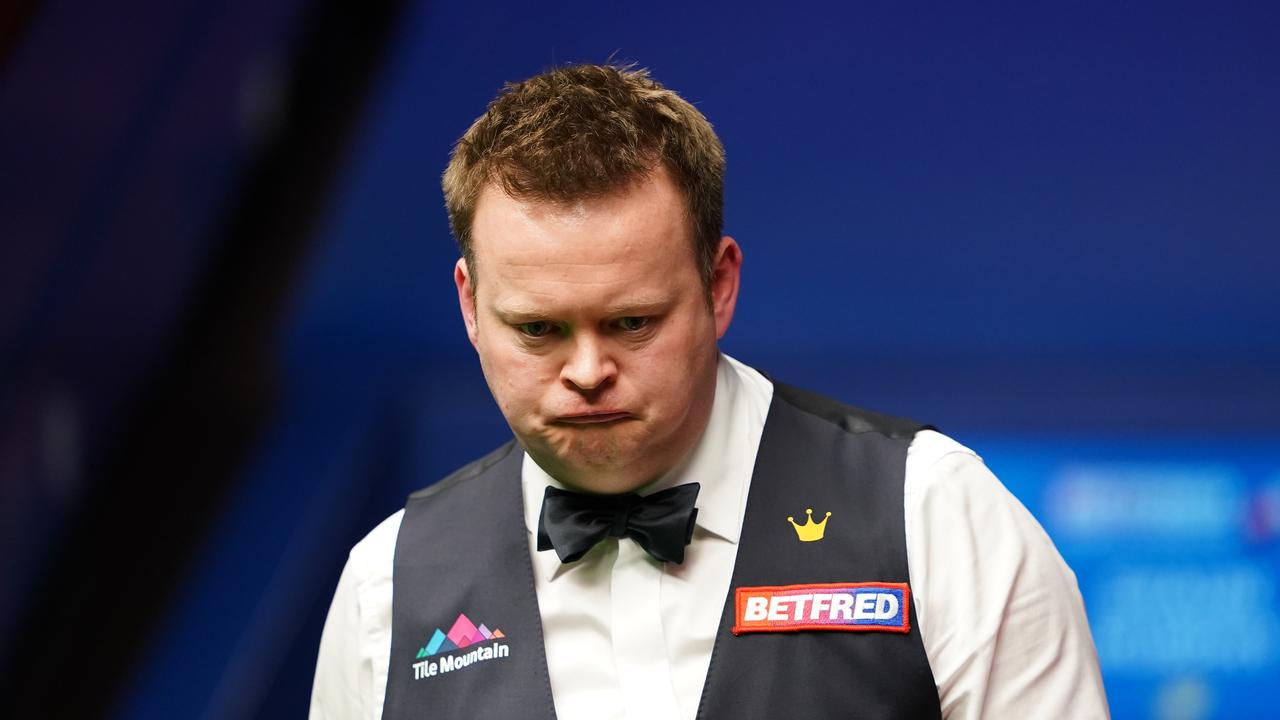 England's Shaun Murphy was not happy. (Photo by Zac Goodwin-Pool/Getty Images)