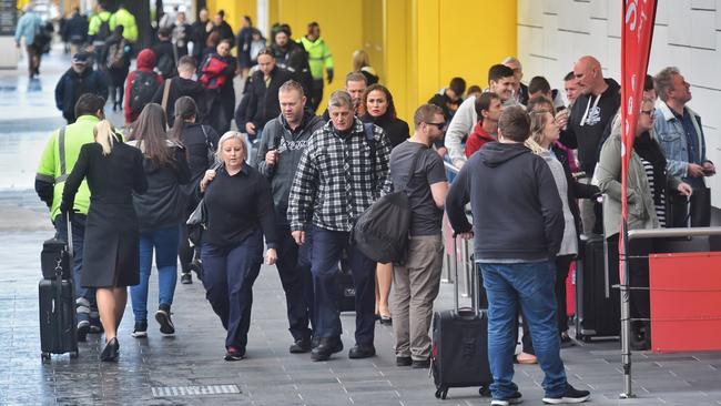 The airport rail link project is expected to transform the way travellers get to and from Tullamarine. Picture: Tony Gough