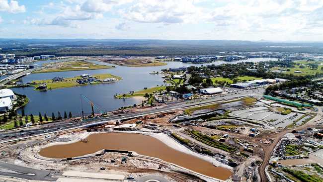 DRONE: Bokarina Beach development along Nicklin Way, Sunshine Coast. Picture: Patrick Woods