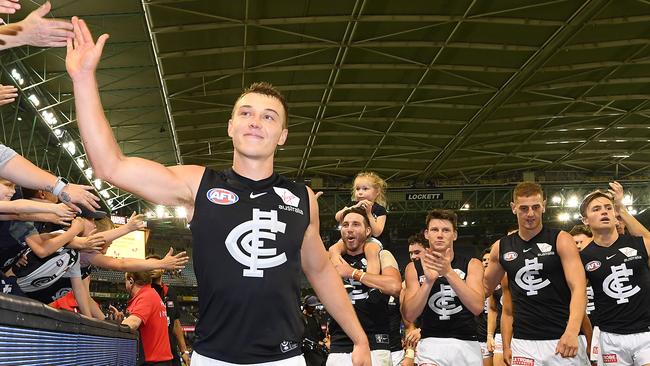 Patrick Cripps and the Blues hope to respond under a new coach. Pic: Getty Images