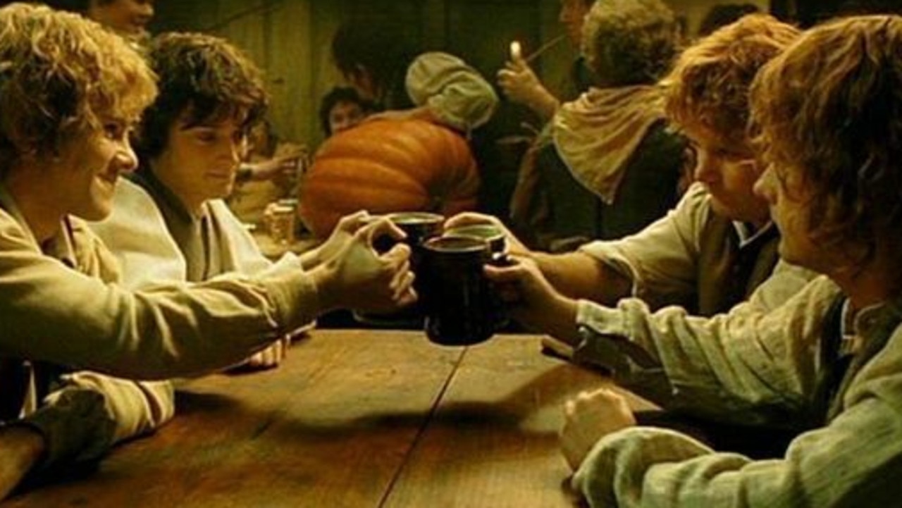 Visitors can have a pint and a meal, just like the hobbits.