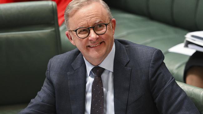 CANBERRA, AUSTRALIA, NewsWire Photos. NOVEMBER 30, 2023: The Prime Minister Anthony Albanese during Question Time at Parliament House in Canberra. Picture: NCA NewsWire / Martin Ollman