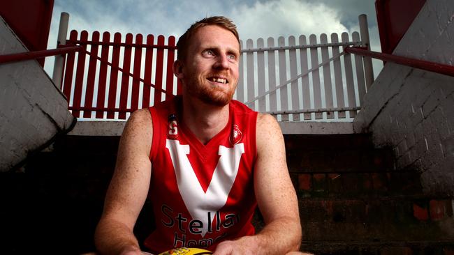 Former North Adelaide player Todd Miles is now playing coach at Goolwa-Port Elliot in the GSFL. Picture: Sarah Reed