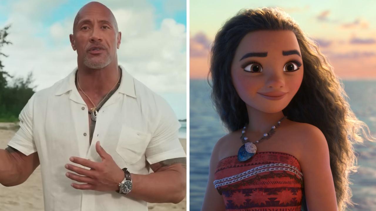 Dwayne Johnson announced Disney would be doing a live-action of Moana.