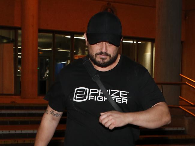 Lone Wolf Bikie, Erkan Keskin released on bail from Surry Hills Police Station.