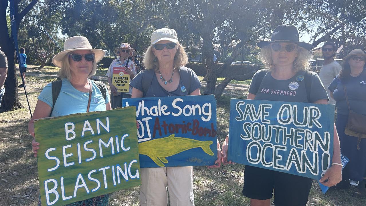 Ocean Grove residents rally against Otway Basin seismic blast project ...