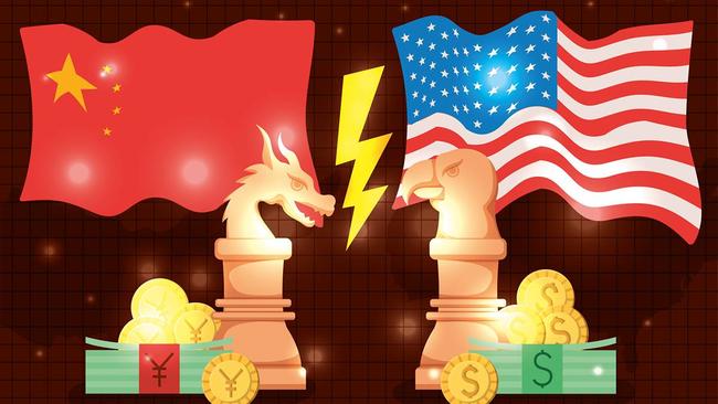 The US China trade war hovered over metals markets in April. Pic: Getty Images