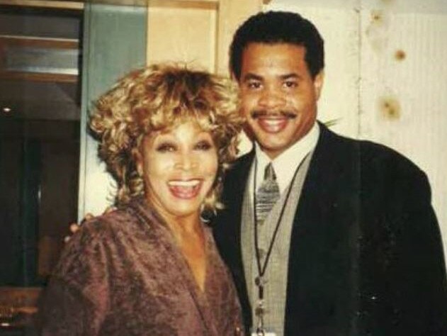 Tina Turner and son Craig Turner.