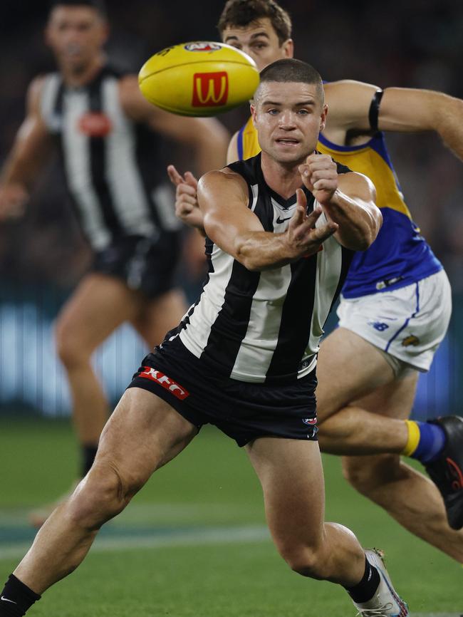 Lachie Sullivan has had a big impact for Collingwood this year. Picture: Michael Klein