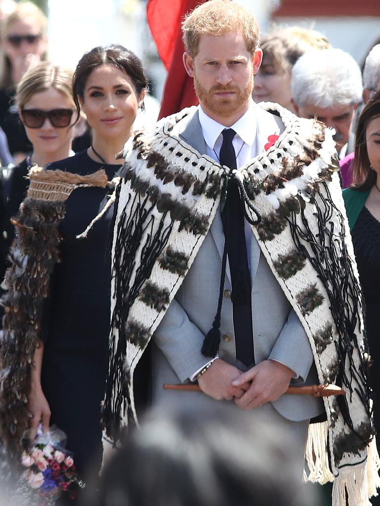 The couple has had an exhausting series of outfit changes throughout the tour. Photo: Phil Walter/Getty Images