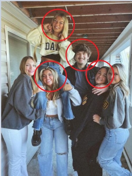 Kaylee Goncalves and Madison Mogen, both 21, and Xana Kernodle, 20, and her boyfriend Ethan Chapin, also 20, were murdered.