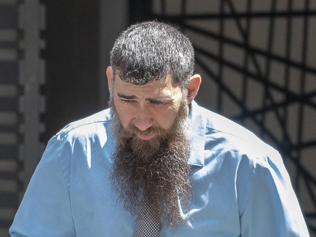 Peter Connor, father of Beau Connor, arriving at the Federal Court. Picture: AAP Image/Glenn Hunt.