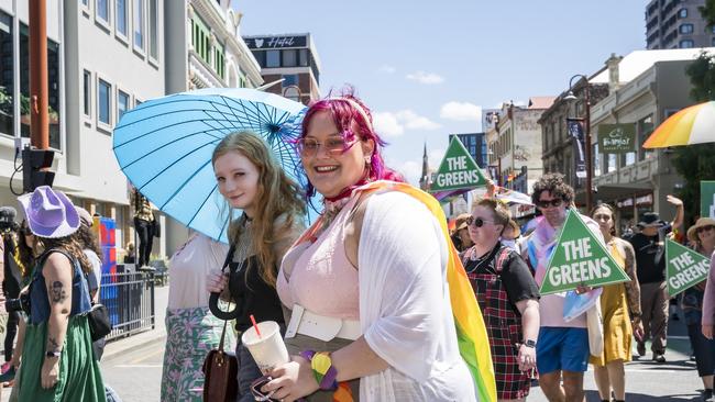 TAS Pride Parade. Picture: Caroline Tan