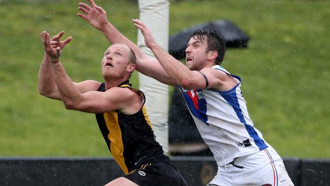 Chaz Sargeant in action for Heidelberg.