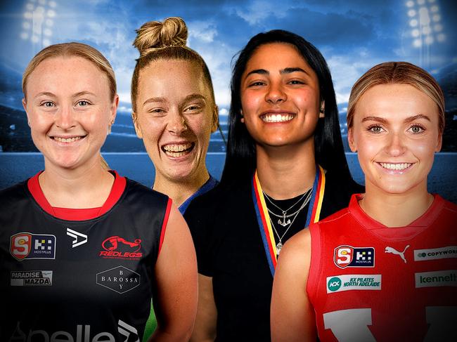 Adelaide Footy League women's players