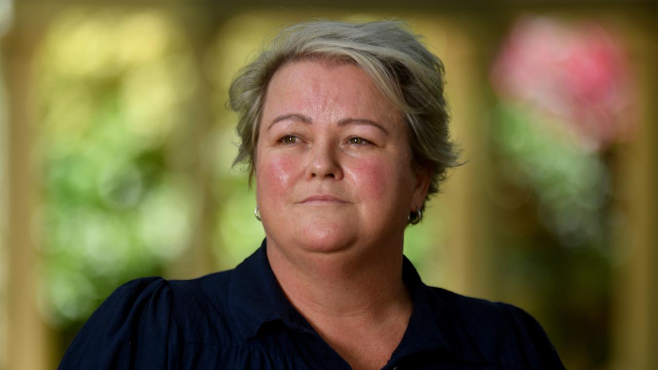 Sergeant Elise Feltham is hanging up her uniform after years on the frontline of the Townsville DV crisis. Picture: Evan Morgan