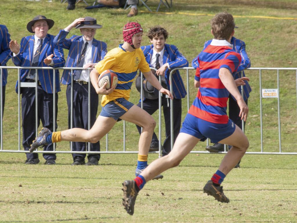 16As Downlands vs TGS. The O'Callaghan Cup played at Downlands College. Saturday, August 6, 2022. Picture: Nev Madsen.