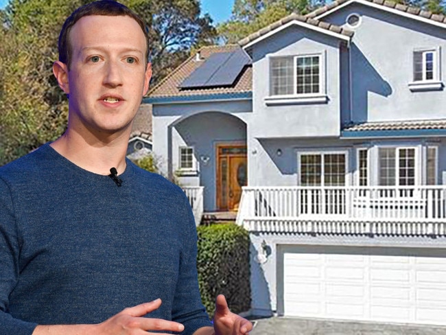 Inside Mark Zuckerberg’s ‘House of Facebook’. Picture: Realtor