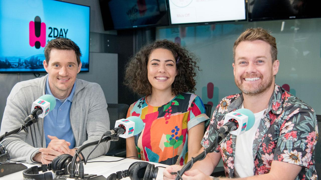 Ed Kavalee, Ash London and Grant Denyer were recently dropped form the 2Day FM breakfast slot.