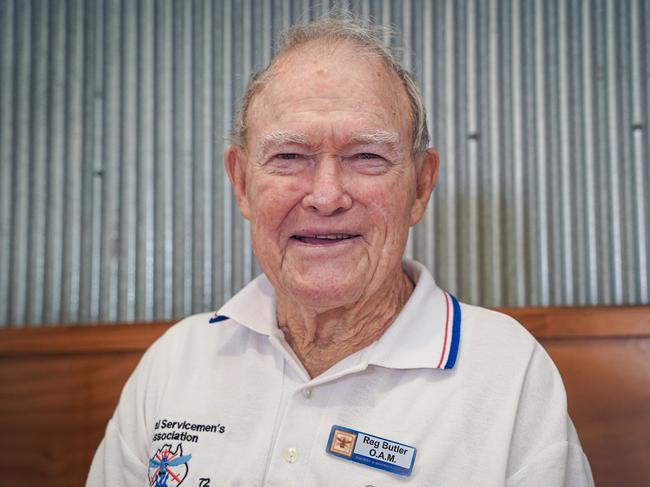 Mackay’s Reg Butler volunteered to fight in the Korean War. When he turned 18, he was mandated to join the 11th National Service Training Battalion to be ready to serve overseas at any time.