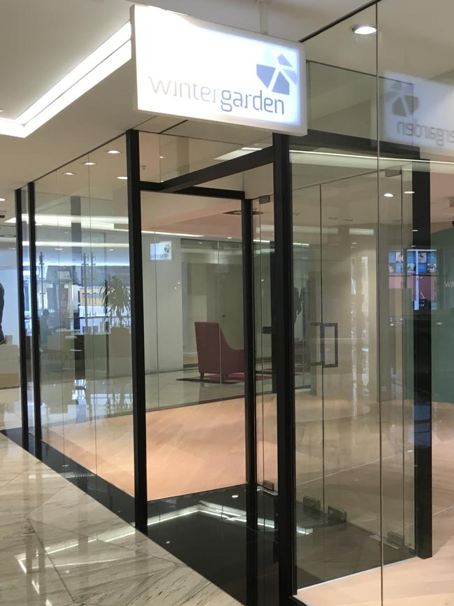 One of about a dozen shops in the Wintergarden that sit empty to wards the rear of the ground level. Picture: Darren Cartwright