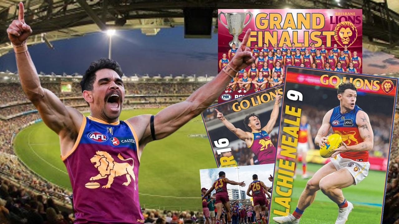 Download your Brisbane Lions poster ahead of the Grand Final.