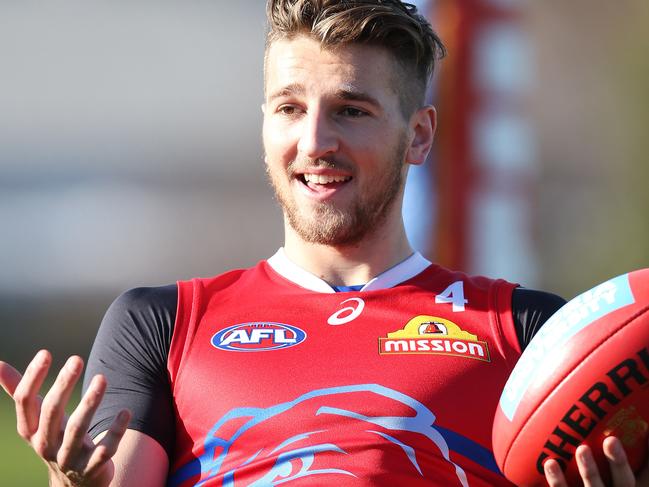 Western Bulldogs training at the Whitten Oval.  Marcus Bontempelli    . Pic: Michael Klein