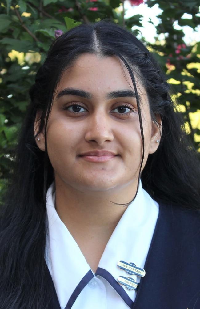 Mountain View Adventist College vice-captain Kashish Sambher