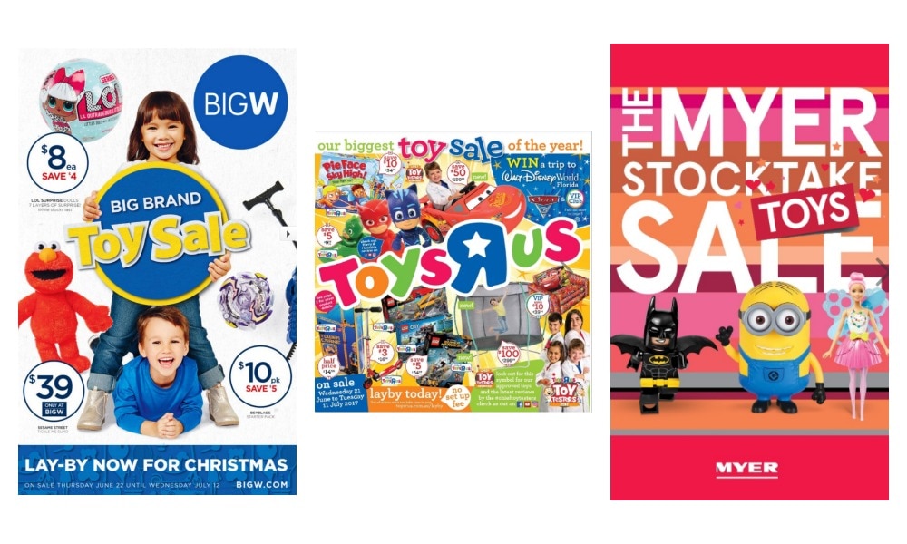 Aldi Toy Spectacular Big W Myer Toys