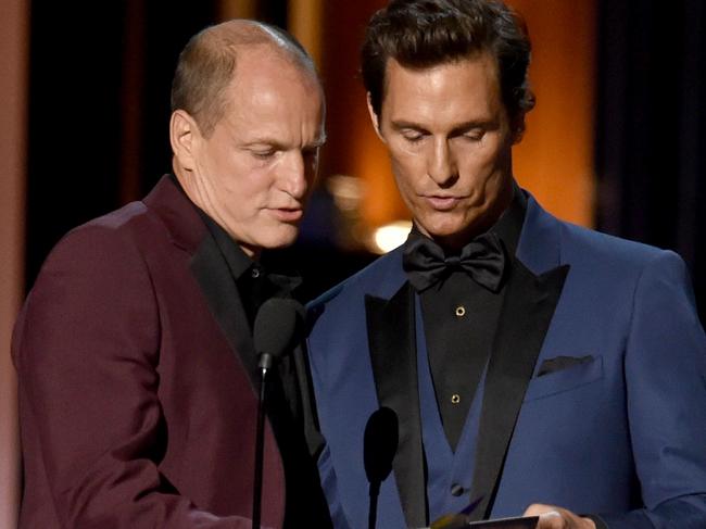 Matthew McConaughey has shared he and Woody Harrelson could be brothers.